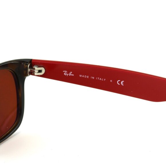 Ray-Ban Black and Red Sunglasses - Picture 5 of 10